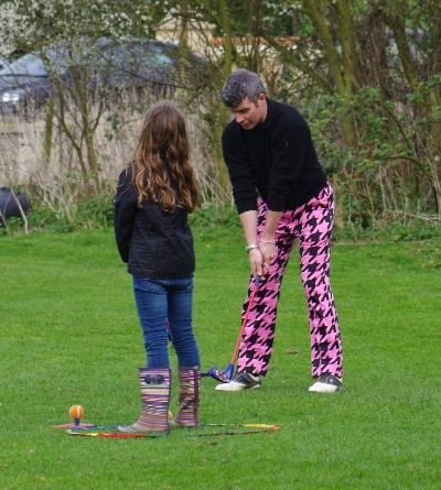 Junior golf lessons at Burghley Park Golf Club