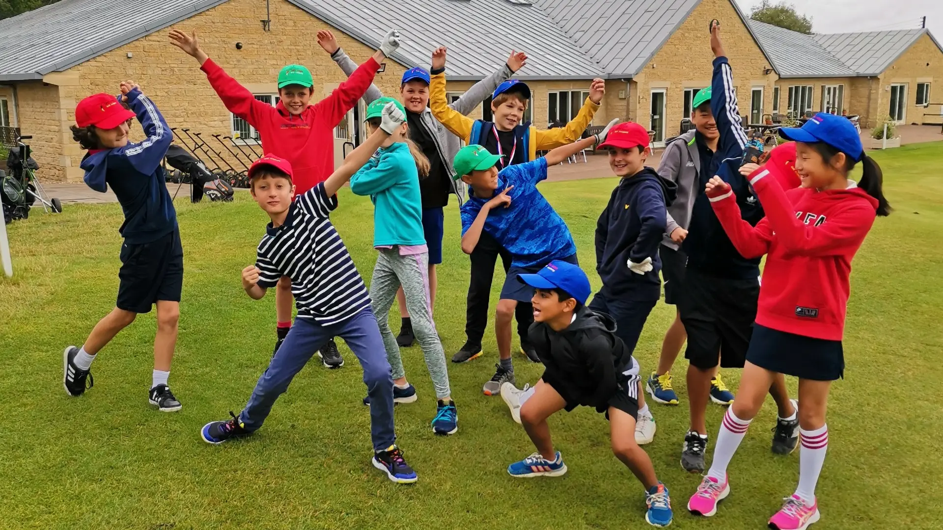 school holiday golf camps at Burghley Park Golf Club.