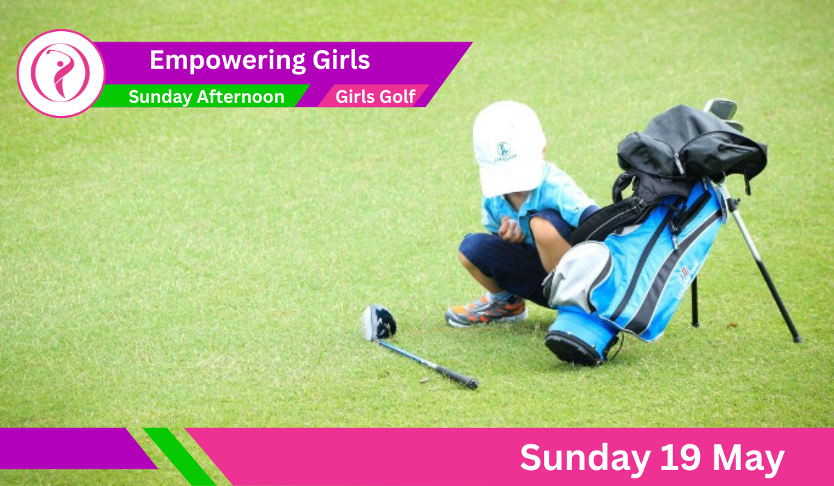 Girls Golf Sunday afternoon golf competition at Burghley Park Golf Club