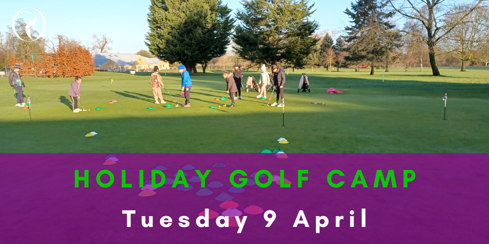 Holiday Golf Camp 9 April at Burghley Park Golf Club