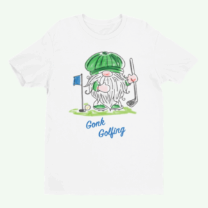Links Junior Golf Academy Gonk Golfing Tee Shirt
